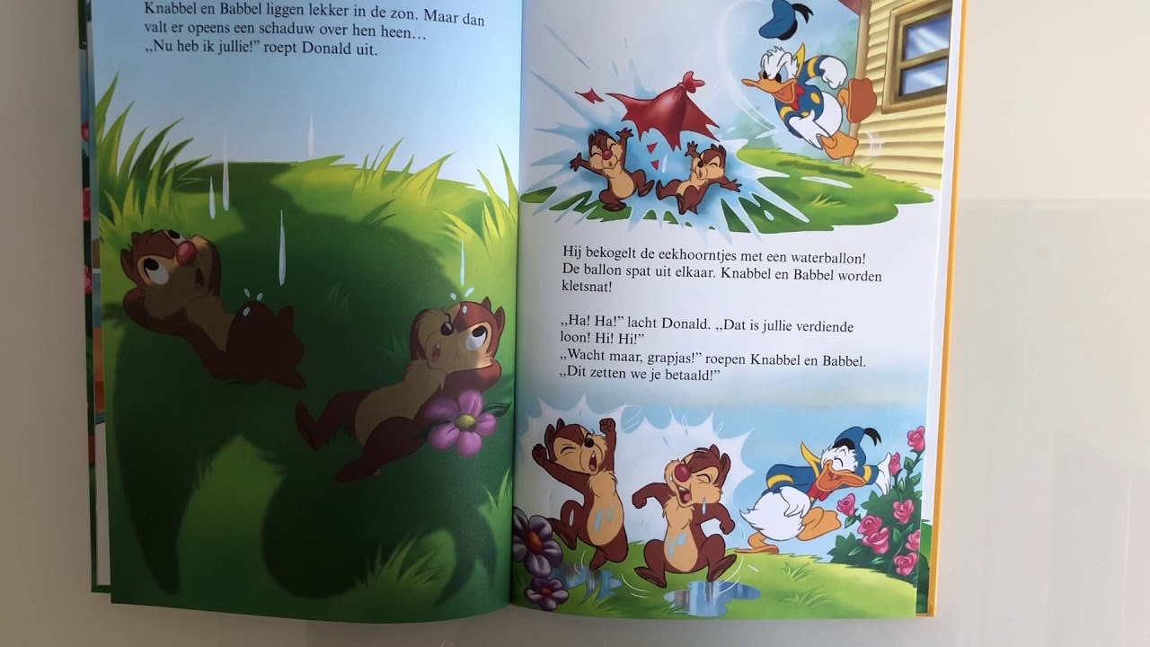 Voorleesboekje: Knabbel en babbel in de tuin!