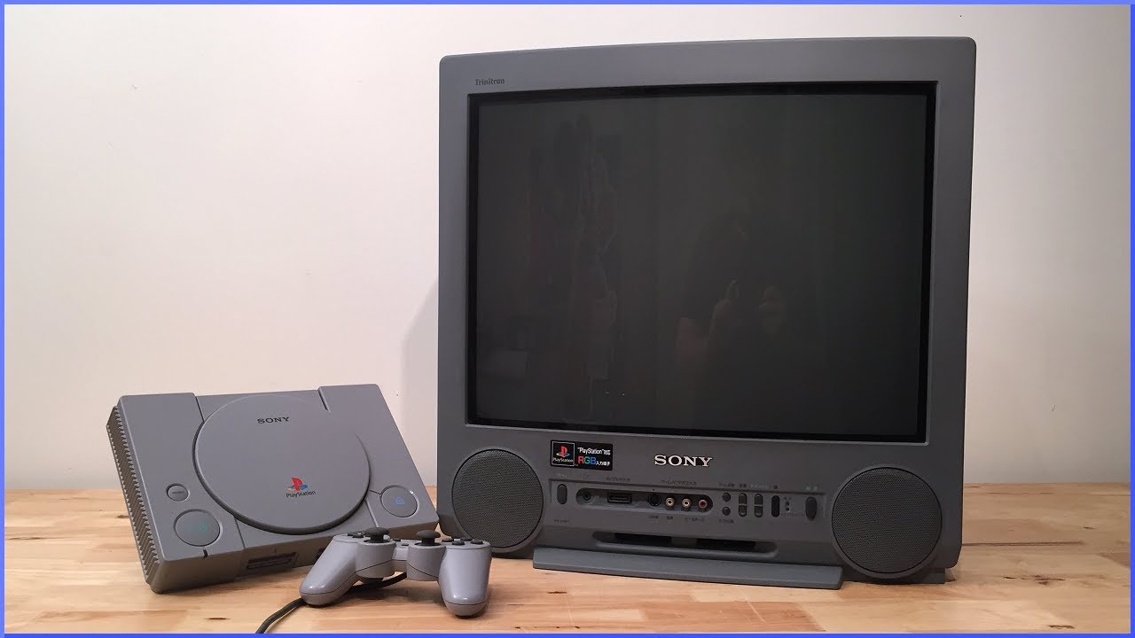 Official Sony PlayStation 1 Trinitron TV KV-21SP1 [Update]