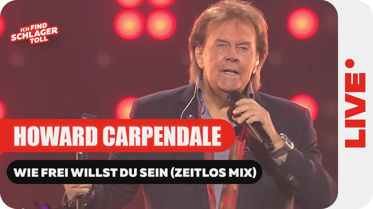 Howard Carpendale - Wie frei willst du sein (Zeitlos Mix) (Schlagerbooom 2025)