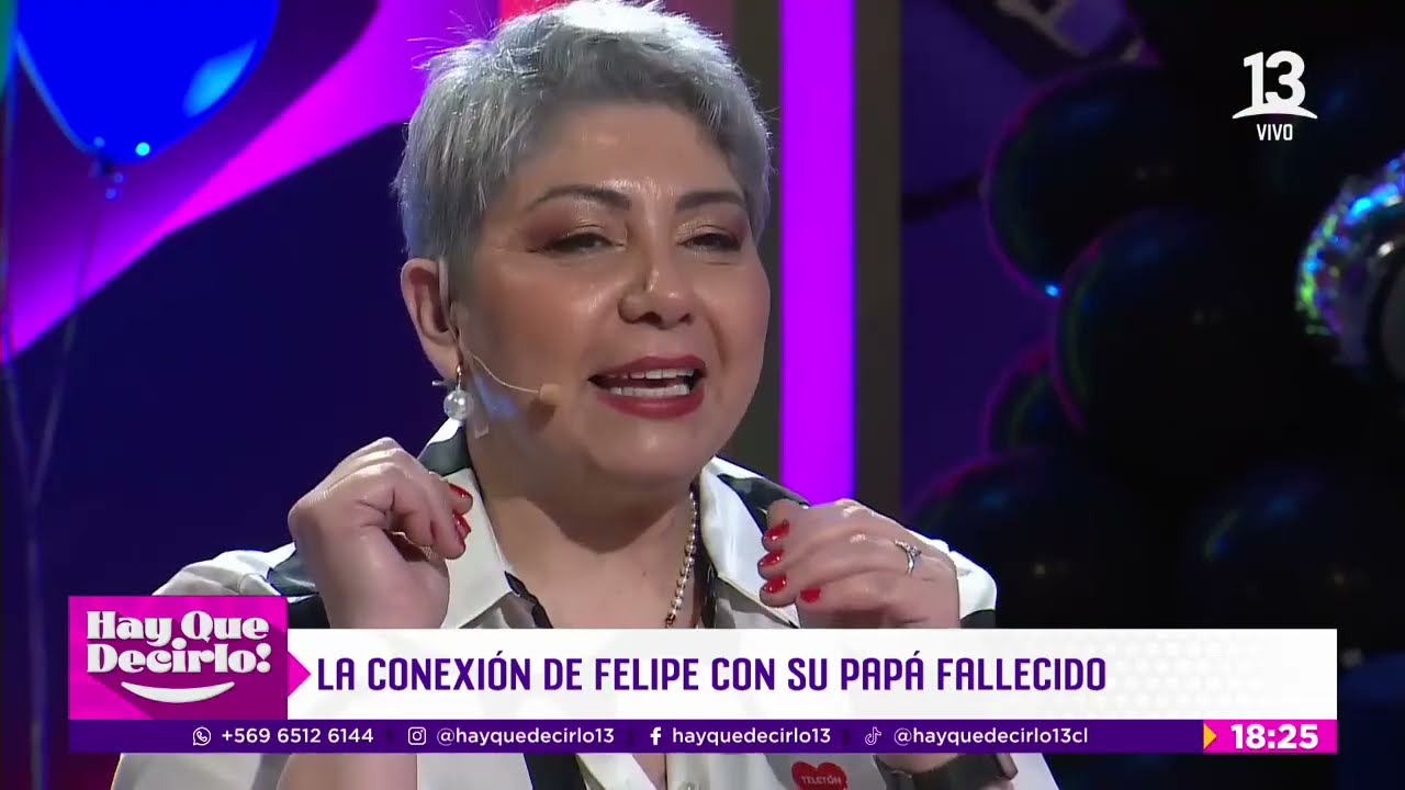 Vanessa Daroch y la conexión de Felipe Vidal con su papá fallecido | Hay Que Decirlo | Canal 13