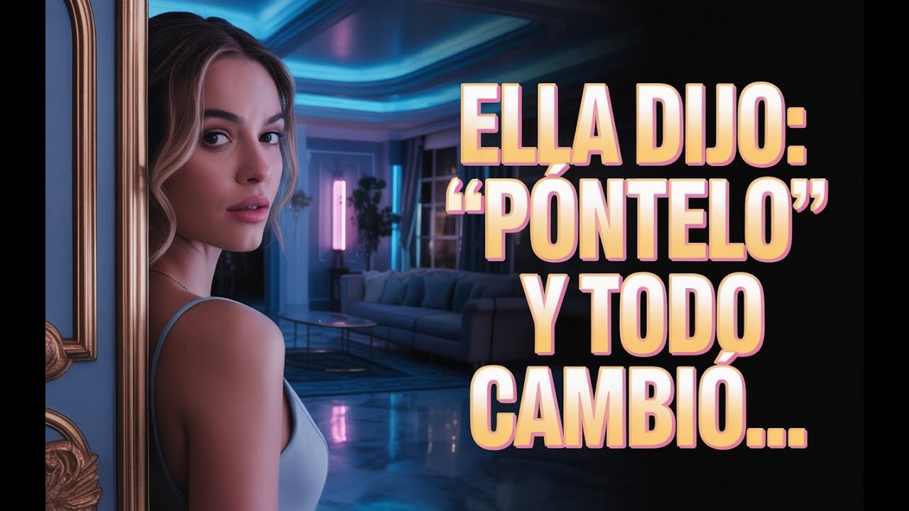 Ella dijo 'Póntelo' y lo hice   Así que así fue como me convertí en su chica de la casa    Historias