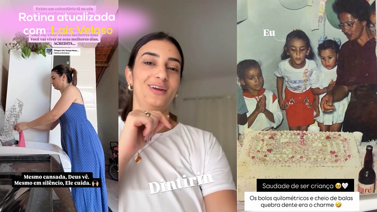 @Laís Veloso em vlog inédito com tudo que está acontecendo nos bastidores do Youtube!  Assista aqui!