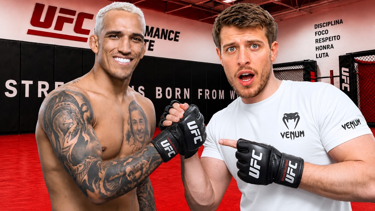 I Trained With Charles Oliveira! | Exclusive Training Footage