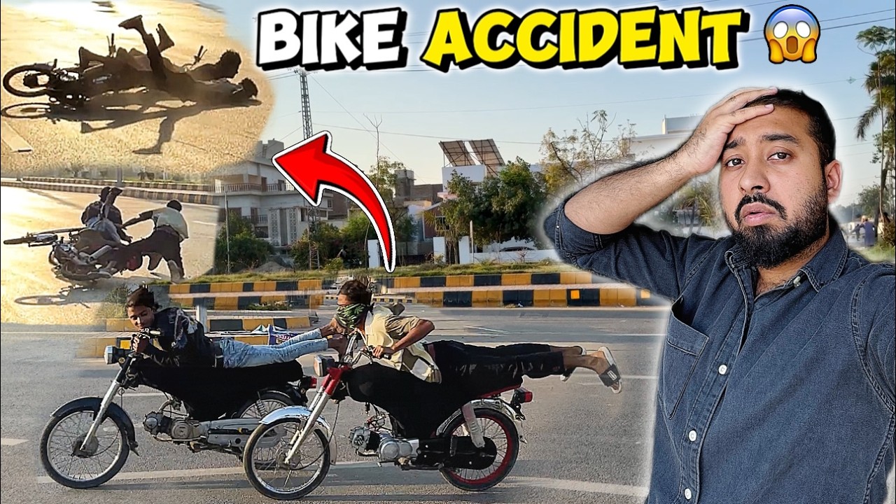 Racing Track Par Bike Riders Ka Bara Accident 😱 Achanak Cowd Mein Fight! | Fs Vlogs Official