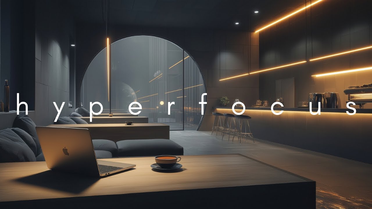 Hyperfocus Café 2.0 • Chill Beats for Deep Work, Study & Ambitions