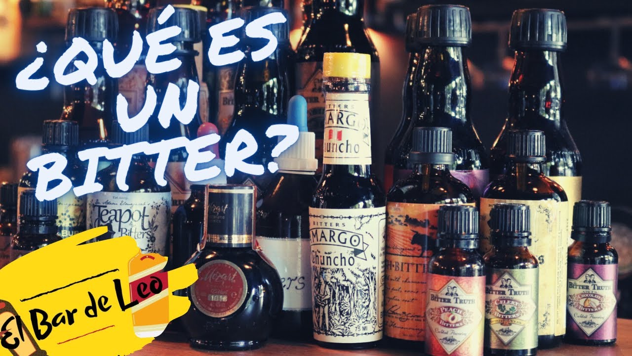 🤔 &iquest;Qu&eacute; es un BITTER? 🌿 &iquest;Qu&eacute; es el AMARGO de ANGOSTURA? &iquest;Para qu&eacute; SIRVE el BITTER? B&iacute;ter
