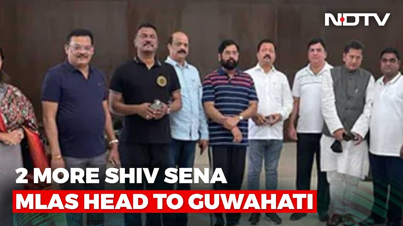 2 More Shiv Sena MLAs Head To Guwahati