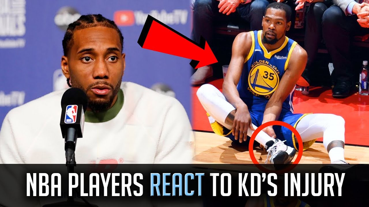 NBA Players REACT To Kevin Durant's Torn Achilles