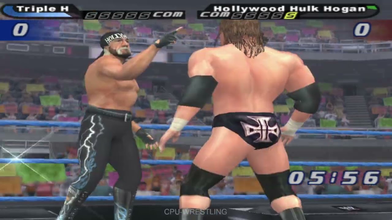 WWE SD! Shut Your Mouth | IRON MAN MATCH | Triple H vs Hollywood Hulk Hogan!