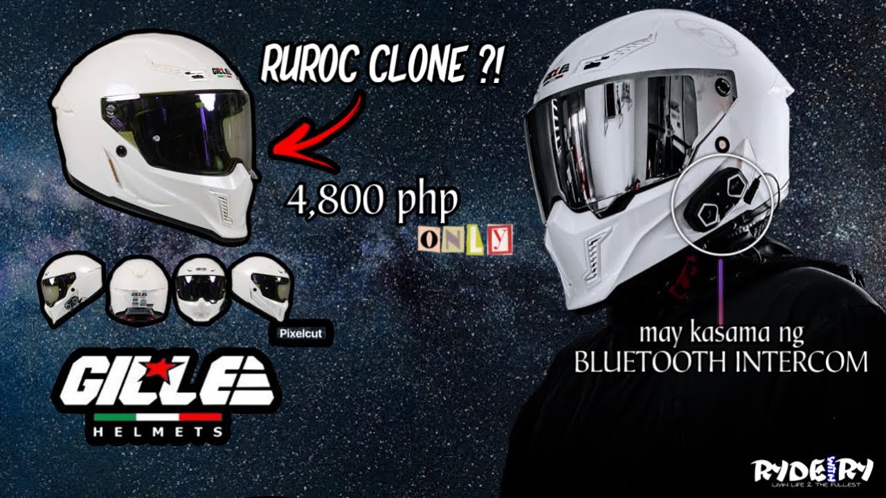 GILLE “ ᴀꜱᴛʀᴀʟ “ HELMET | UNBOX&REVIEW | RYDEwithRY