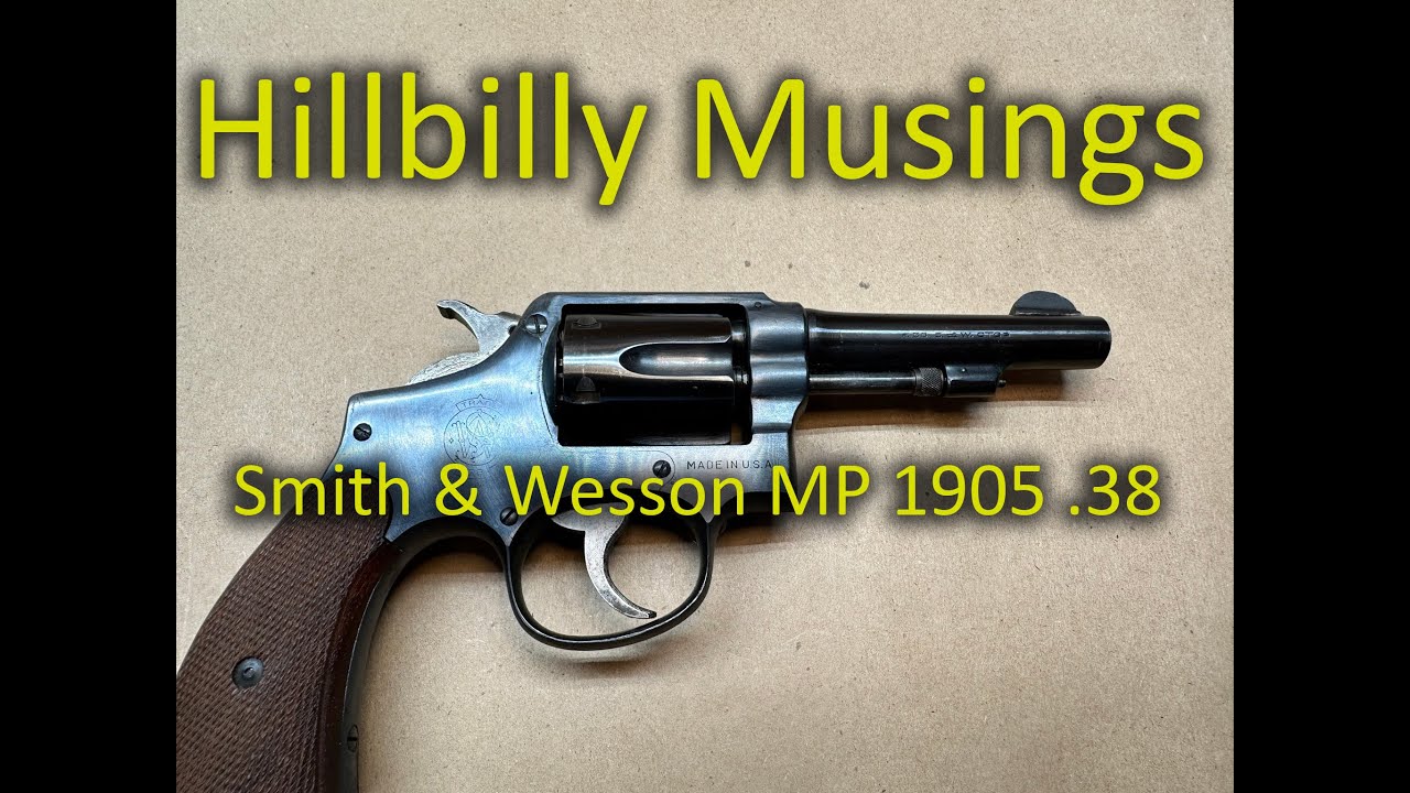 S&W M&P 1905 Hand Ejector 38 — ещё один старый ружьё Smith and Wesson Wheelgun