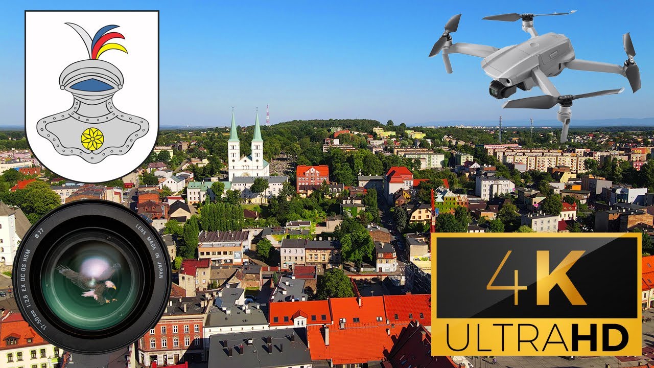 Mikołów [4K Polska - Śląsk dronem] DJI Mavic Air 2
