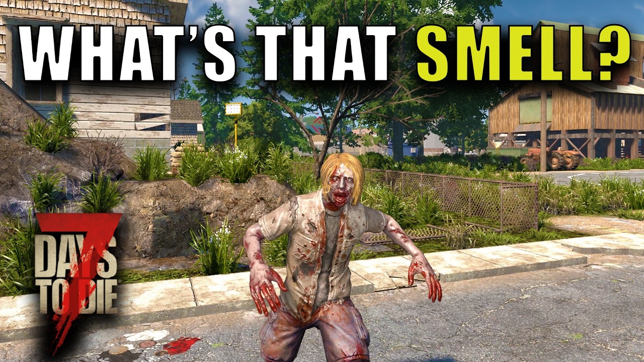 У зомби СУПЕР ЗАПАХ - SURVIVAL REVIVAL - 7 Days To Die 2.5