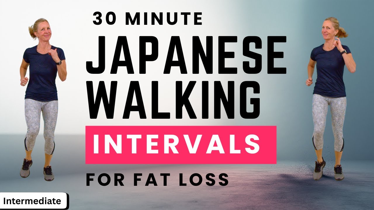 30-Minute Japanese Walking Workout | Low Impact Intervals for Fat Loss & Endurance