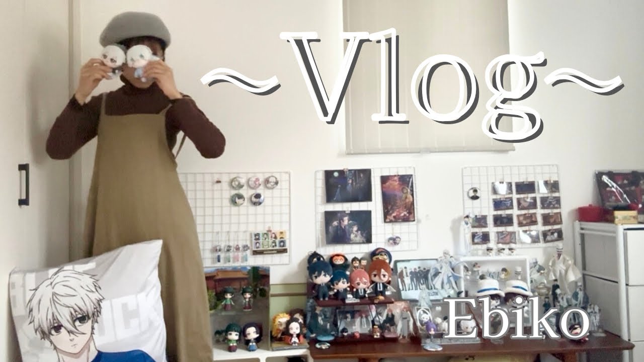 🌺オタクVLOG🌺ブルーロックカフェ⚽️まさかの入店を断念する事態に😭ダメ元で行ったチェンソーマンポップアップストアで奇跡が⁉️ 名古屋駅でオタ活🚶