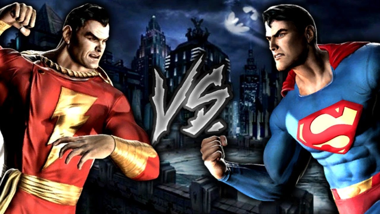 Mortal Kombat Vs. DC Universe - Captain Marvel Vs. Superman