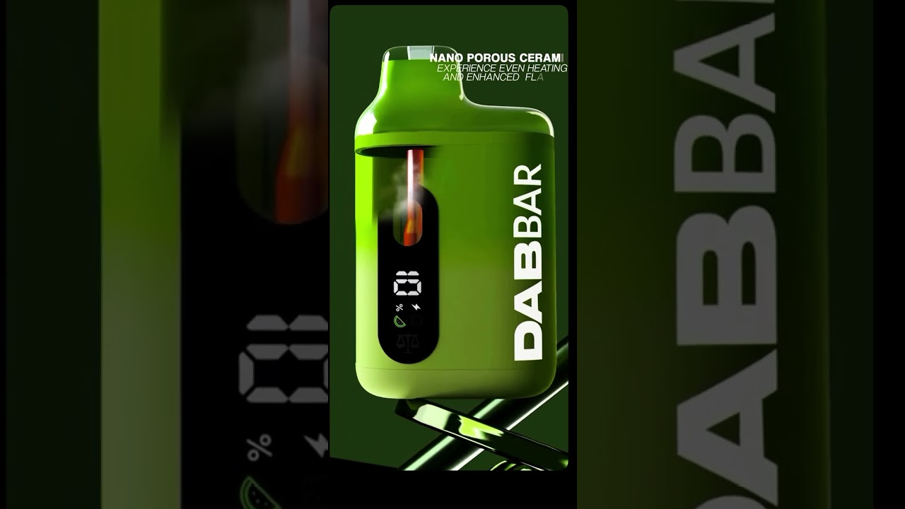 DABBAR Dab Bar Review | How to Use the Dabwoods Liquid Diamond Vape for Max Flavor & Clouds