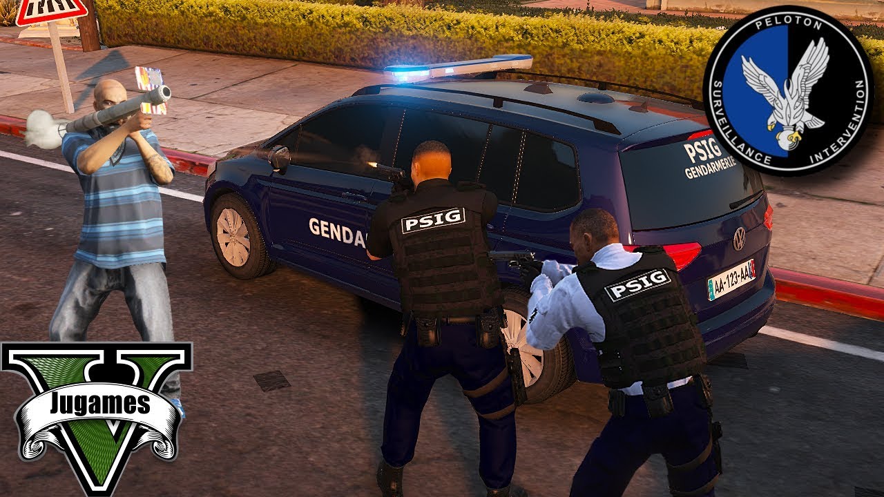 GTA 5 LSPDFR 👮 [ PSIG - GENDARMERIE ]