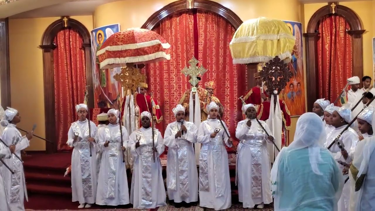የጥቅምት መድኃኔዓለም ዓመታዊ በዓል ከደብረ ገነት መድኃኔዓለም የኢ/ኦ/ተ/ቤ/ክ - የበኩር ሃይማኖት ወትሩፋት ሰንበት ት/ቤት መዘምራን ጥቅምት ፴ ፳፻፲፰
