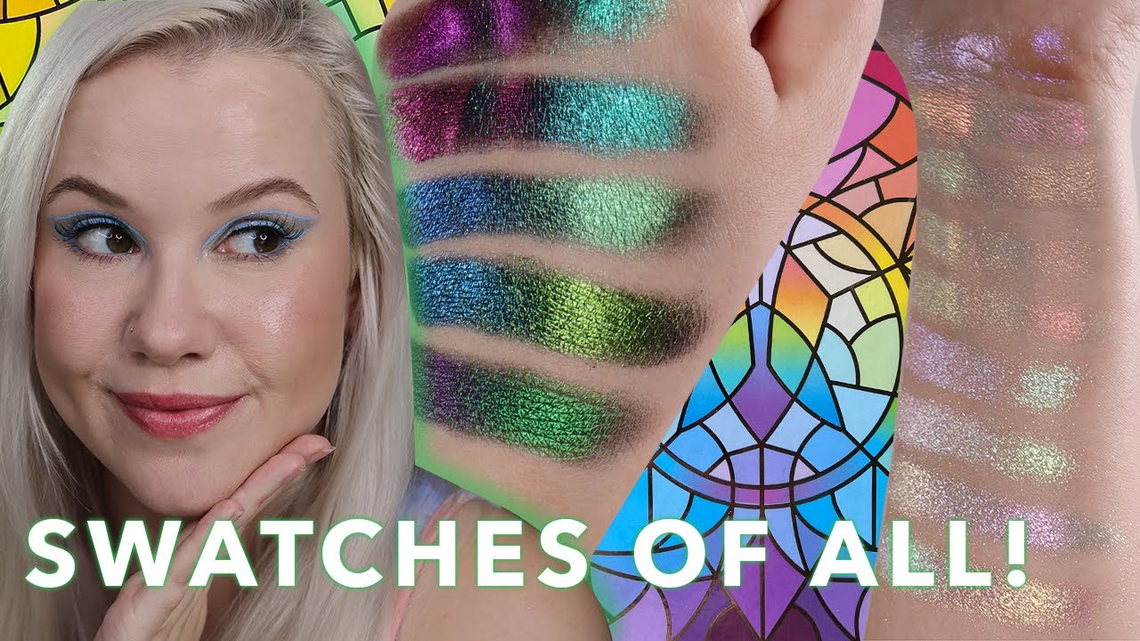 Multichrome Monday | Clionadh Stained Glass Collection: Swatching ALL Shades + Ranking the Formulas