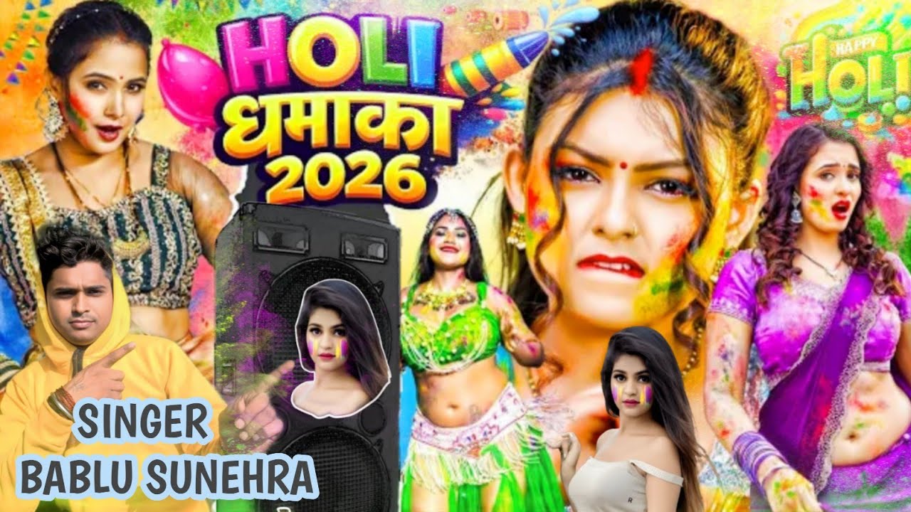 Video Holi Hit Gana_ Bablu Sunehra New Bhojpuri Holi Gana_ Superhit 2026