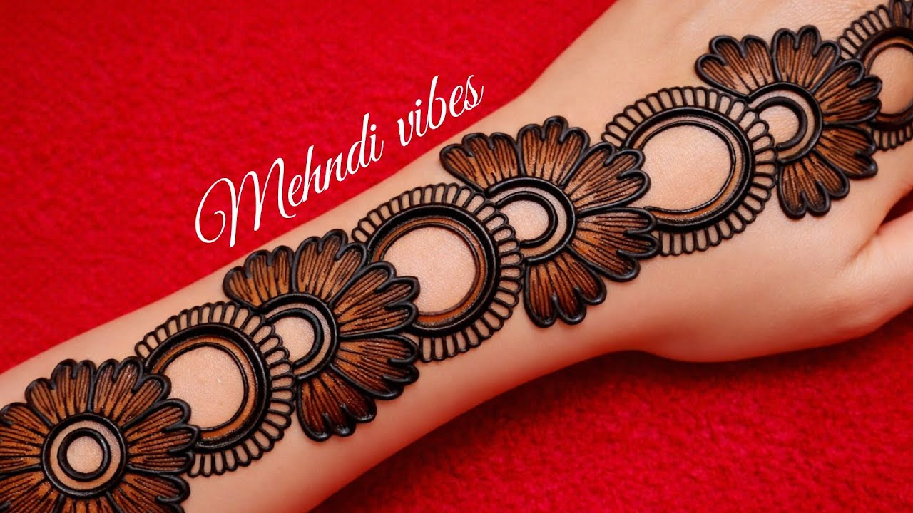 Very Beautiful Stylish Back Hand Mehndi Design | Shaded Mehndi Design | Arabic Mehndi Design |Mehndi