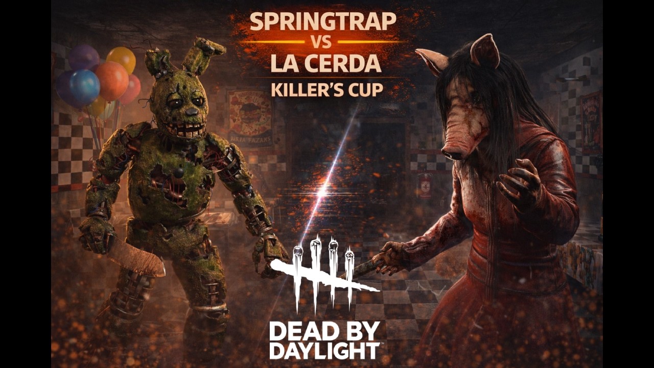 Springtrap vs La Cerda | Killer's Cup | Dead By Daylight | Directo 314