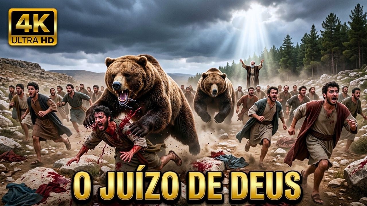 POR QUE DEUS ENVIOU 2 URSAS PARA MATAR 42 JOVENS QUE ZOMBARAM DE UM PROFETA?