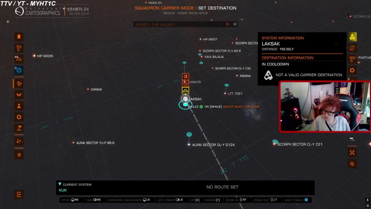 Back on Elite Dangerous, Kestrel MK 2 Building time