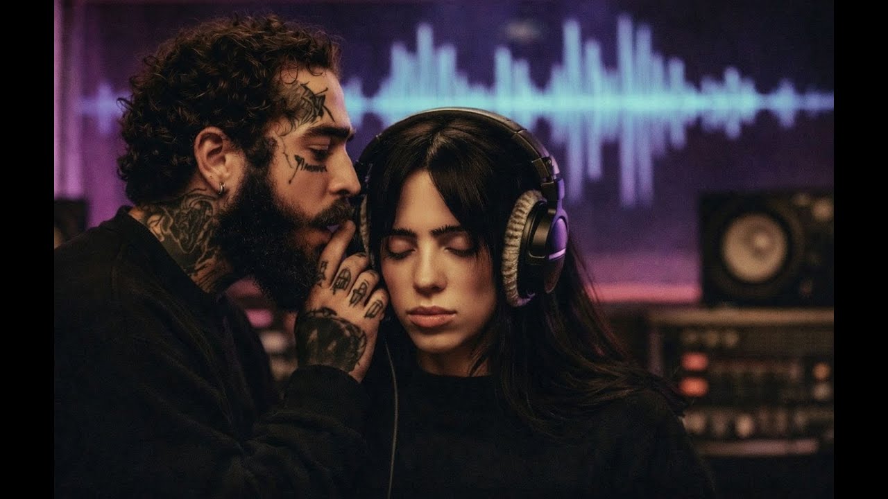 Post Malone ft Billie eilish- Velvet graves (official Ai lyrics video)