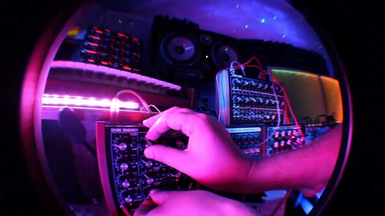 Doepfer Dark Time, Dark Energy & Moog Voyager