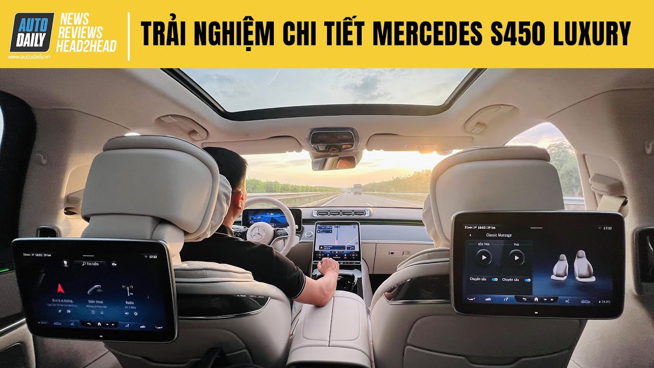 Trải nghiệm Mercedes-Benz S450 Luxury 