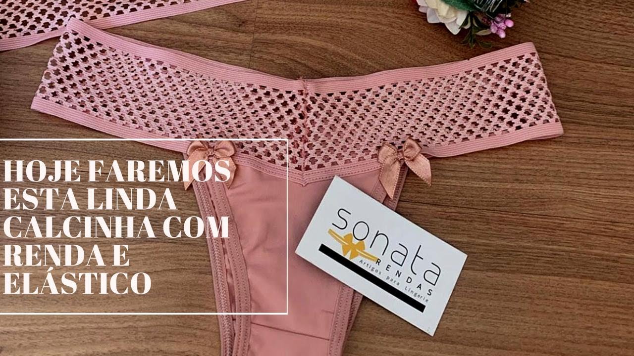 PASSO A PASSO/COMO FAZER UMA CALCINHA LINDA  APROVEITANDO RETALHOS