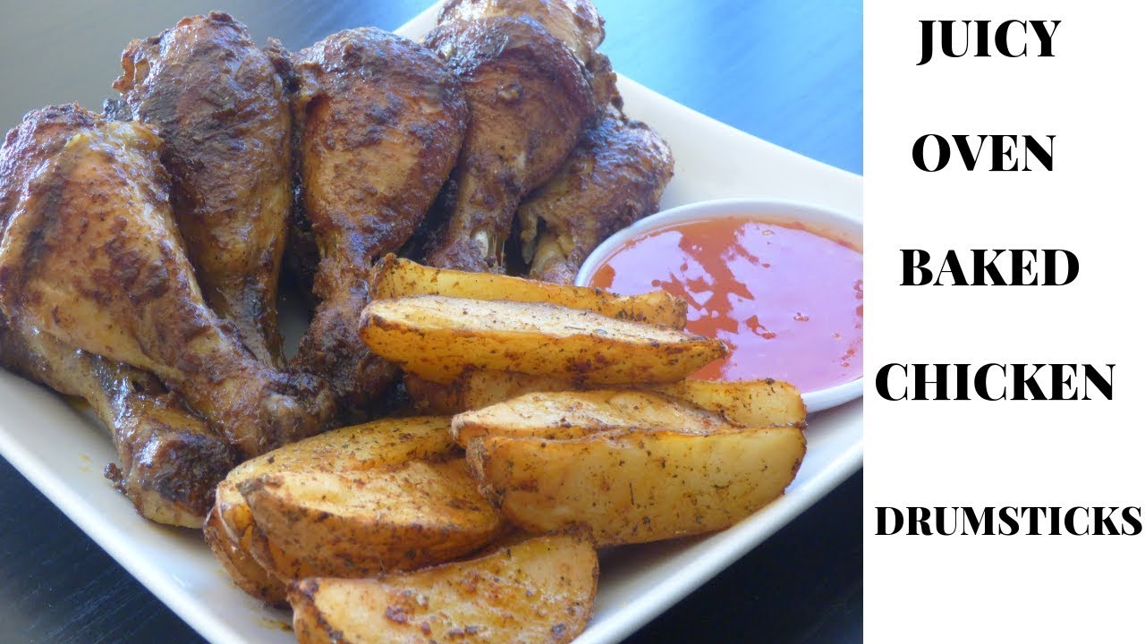 OVEN BAKED CHICKEN DRUMSTICKS-TENDER JUICY CHICKEN