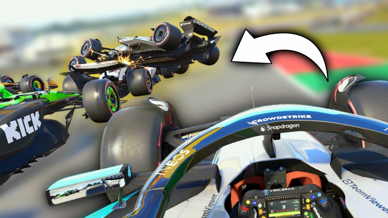 ANOTHER DAY TRYING TO SURVIVE IN F1 MULTIPLAYER...