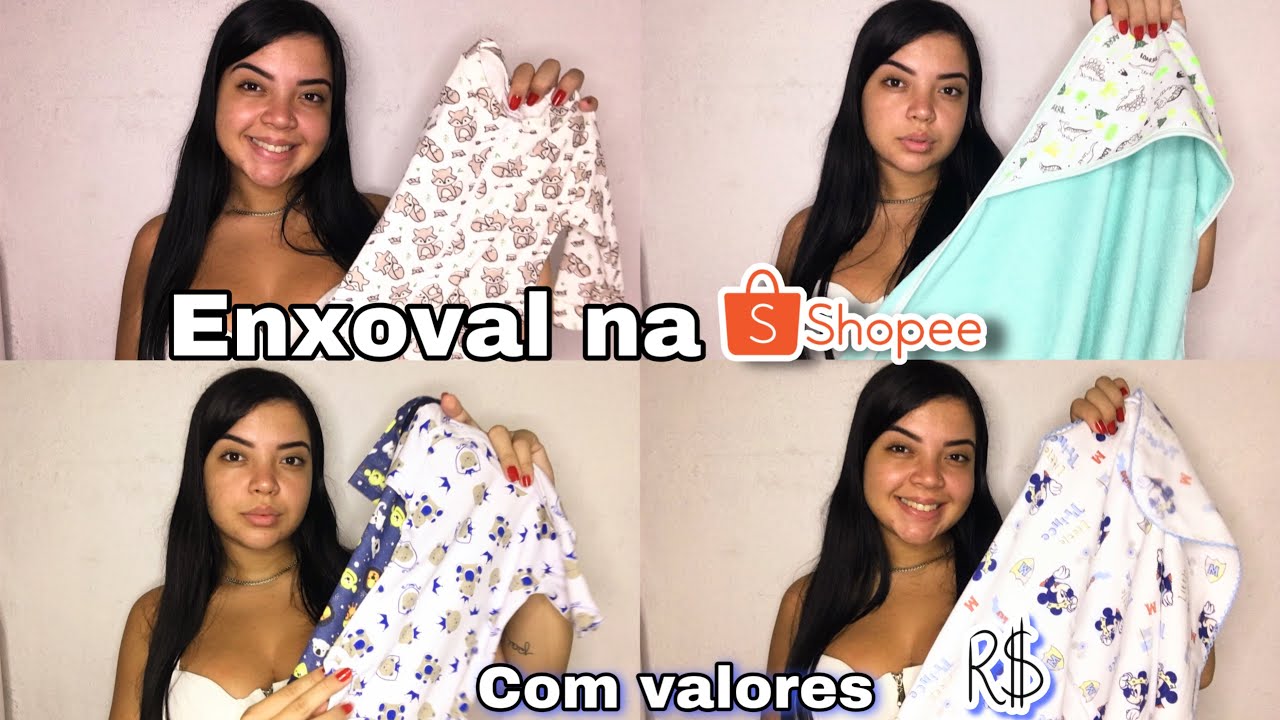 Enxoval de bebê na Shopee | Com Valores 🤑 / Parte 1