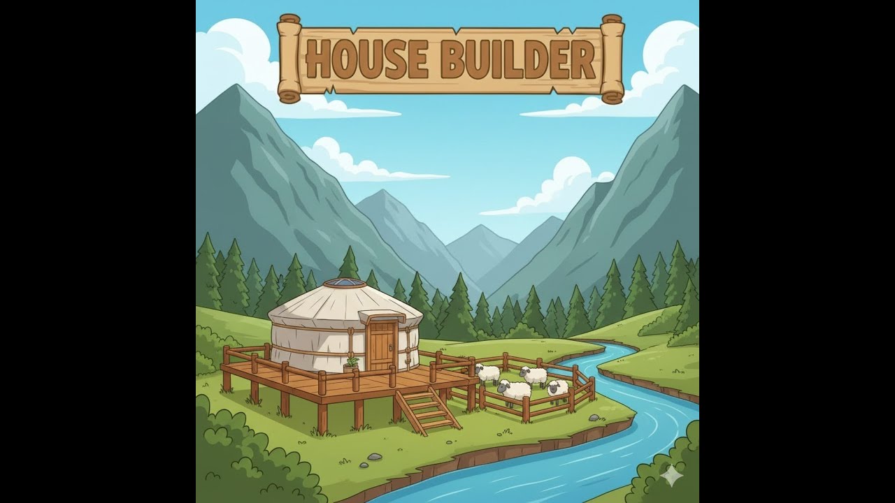 HouseBuilder - Строим юрту в горах