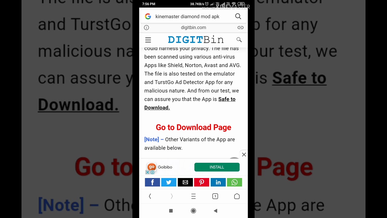 kinemaster diamond ios. How to download.