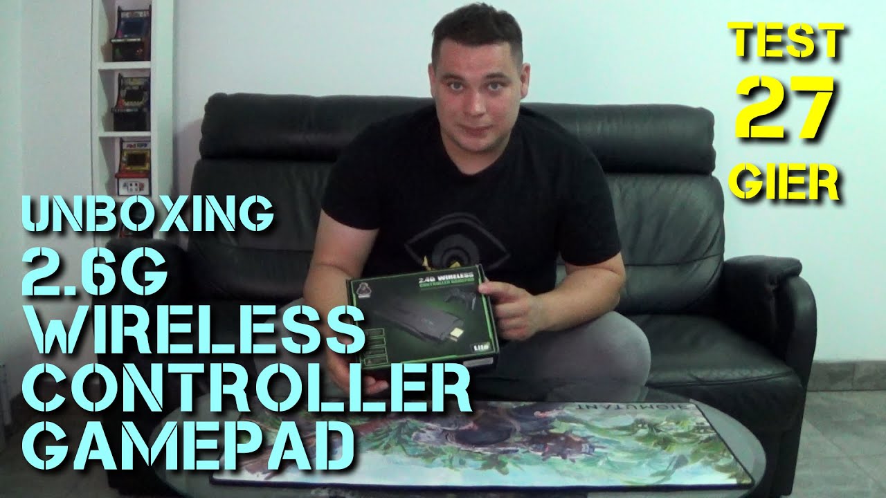 Unboxing mini konsoli do gier | 2.4G Wireless Controller Gamepad
