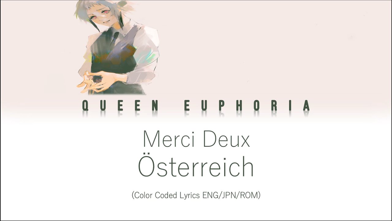 Österreich 'Merci Deux' (Thank You Both) [Color Coded Lyrics ENG/JPN/ROM]