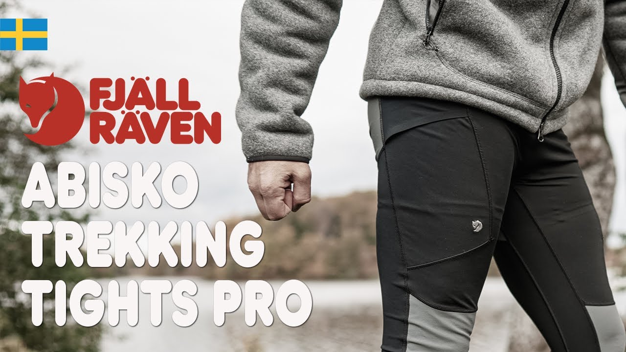 Fjallraven Abisko Trekking Tights Pro - comprehensive review by a certified leg model