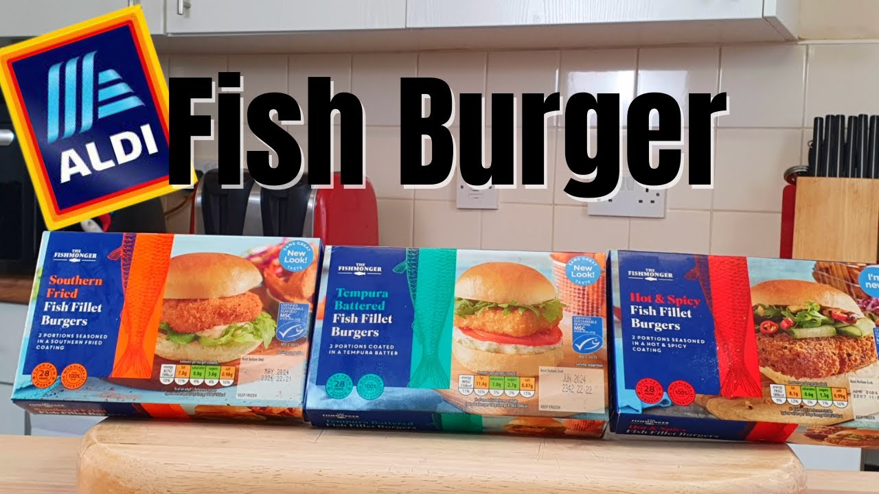 Aldi Fish Burgers £1.99p