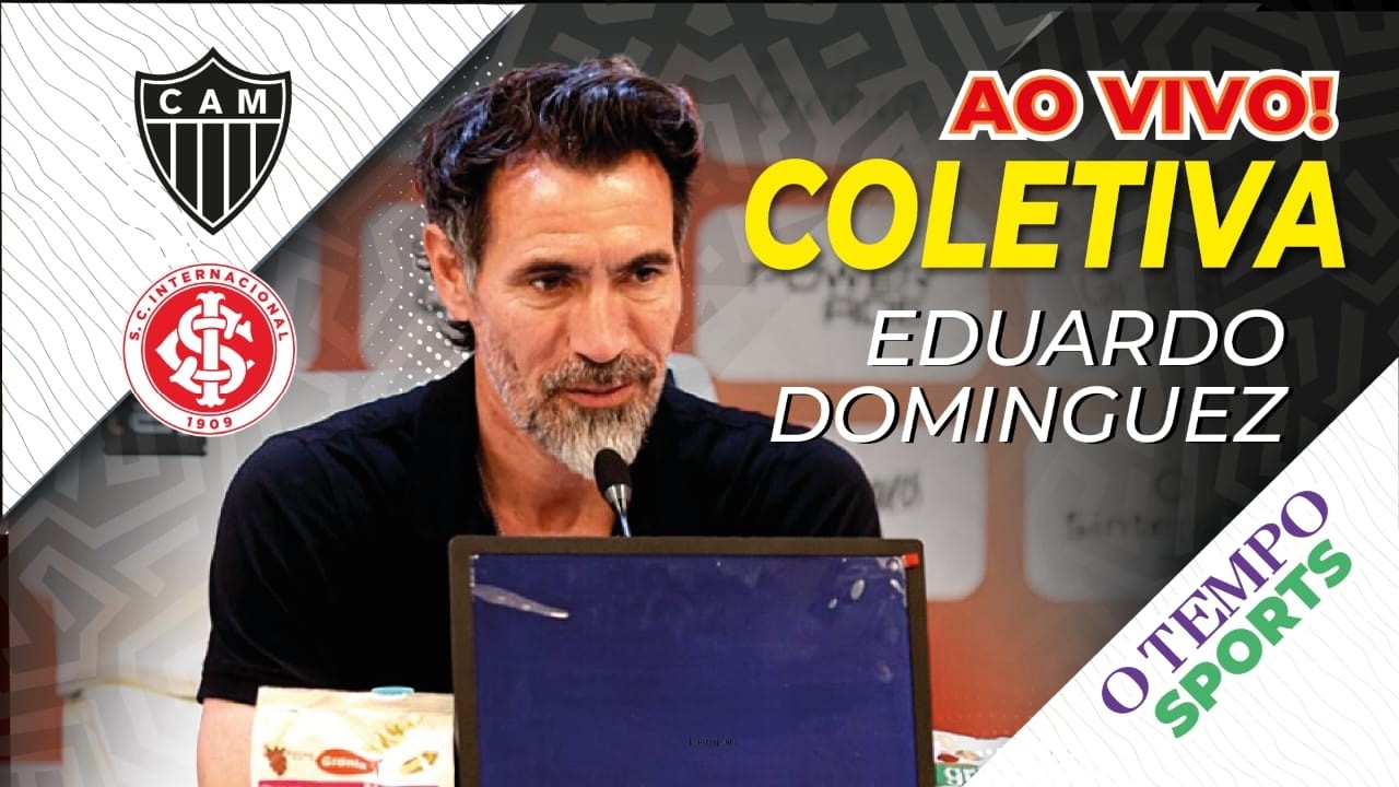 🔥AO VIVO🔥COLETIVA DE EDUARDO DOMÍNGUEZ APÓS ATLÉTICO X INTERNACIONAL⚫🎙️
