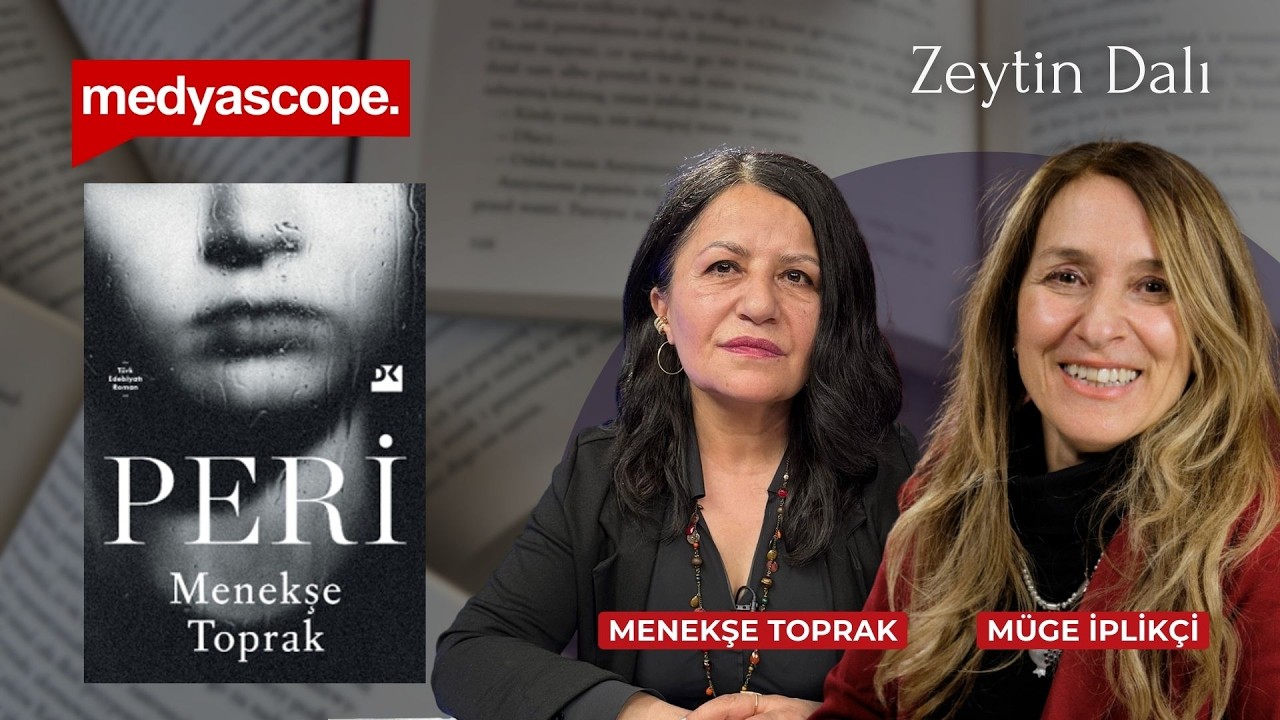 Menekşe Toprak yeni kitabı Peri'yi Müge İplikçi'ye anlatıyor | Zeytin Dalı