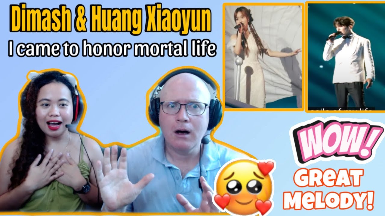 Dimash Qudaibergen & Huang Xiao Yun- I Came To Honor Mortal Life (Mid-Autumn Party 2024) Reaction!