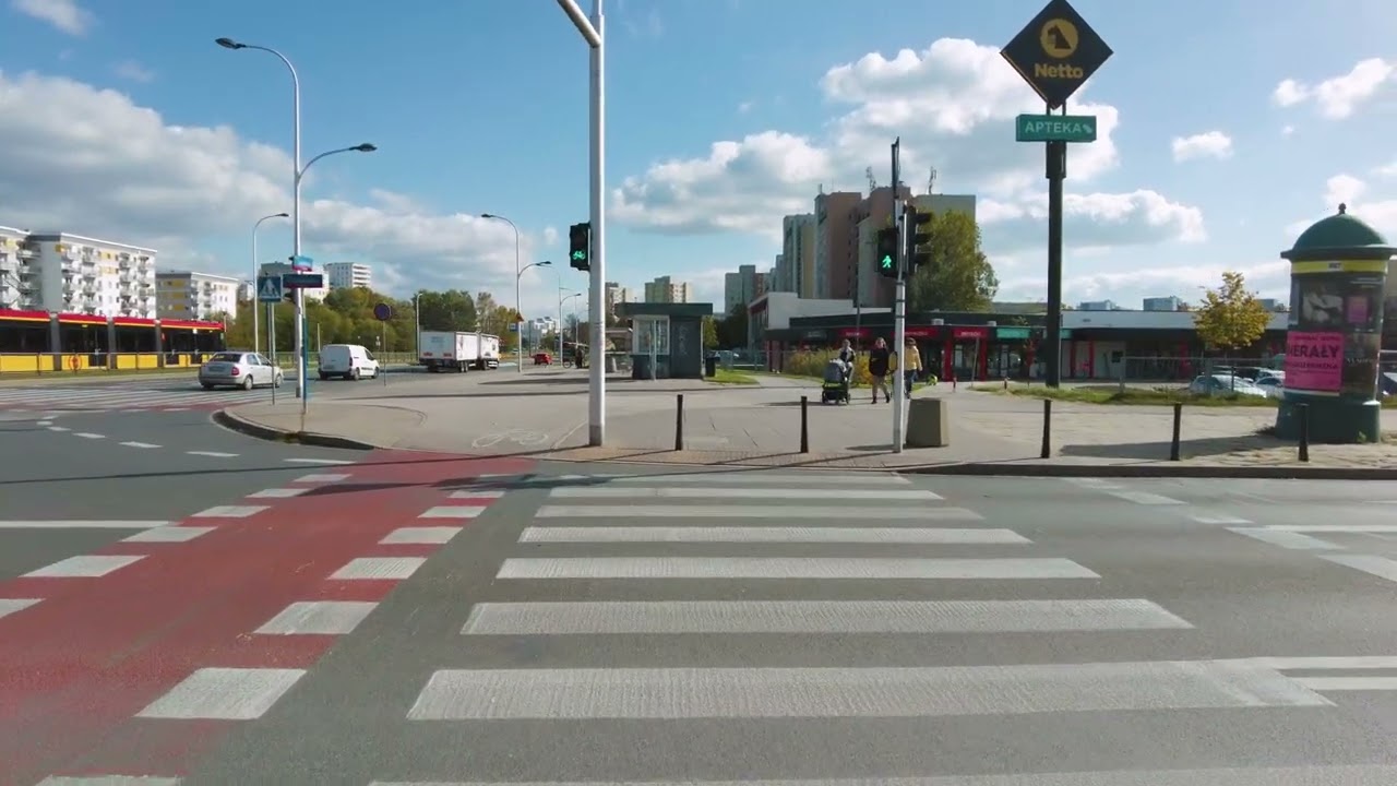 Tarchomin - spacer wzdłuż ulica Światowida! Tak wygląda Białołęka! [4k]