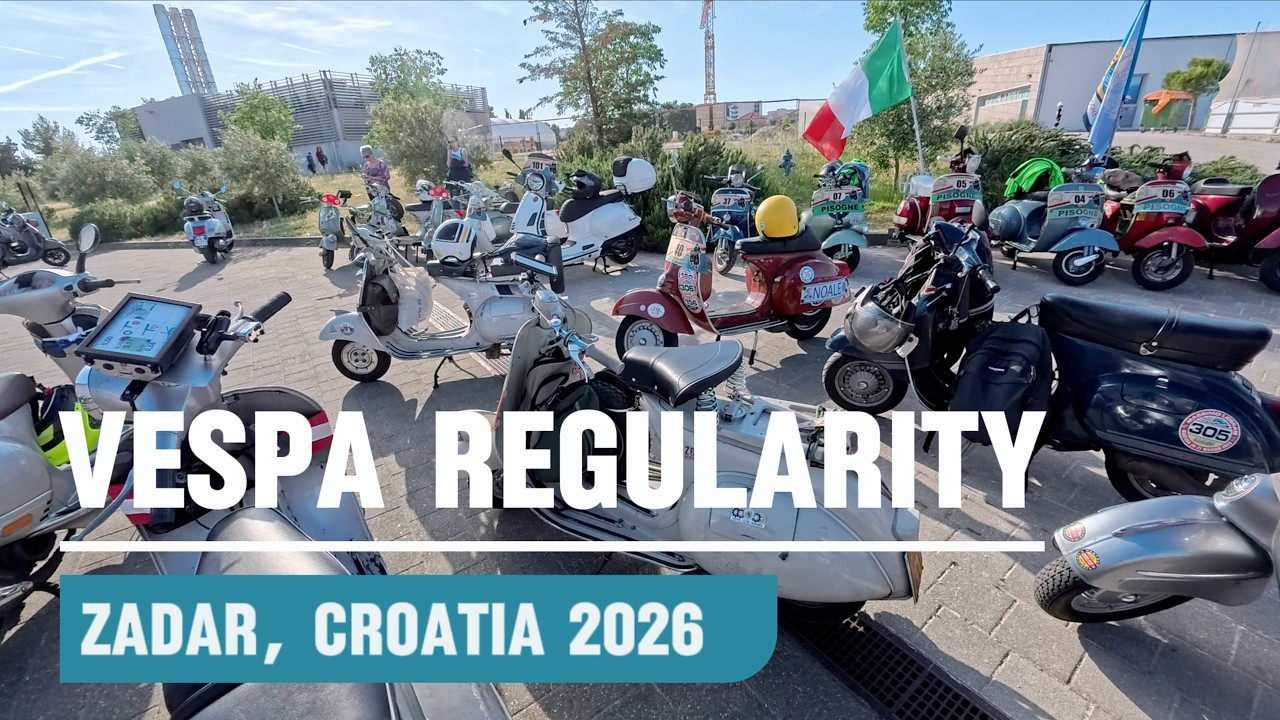 Vespa Regularity Zadar 2026 OFFICIAL video