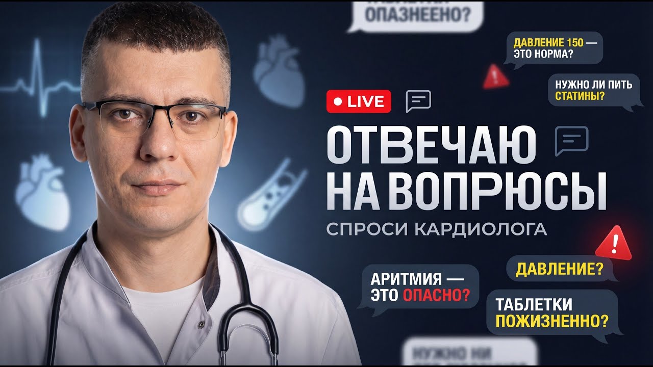 ПРЯМОЙ ЭФИР КАРДИОЛОГА