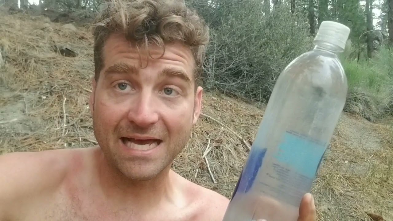 Thru Hiker/Backpacking Tip: how much water to carry? Plus a scoop. Plus real example of calculation