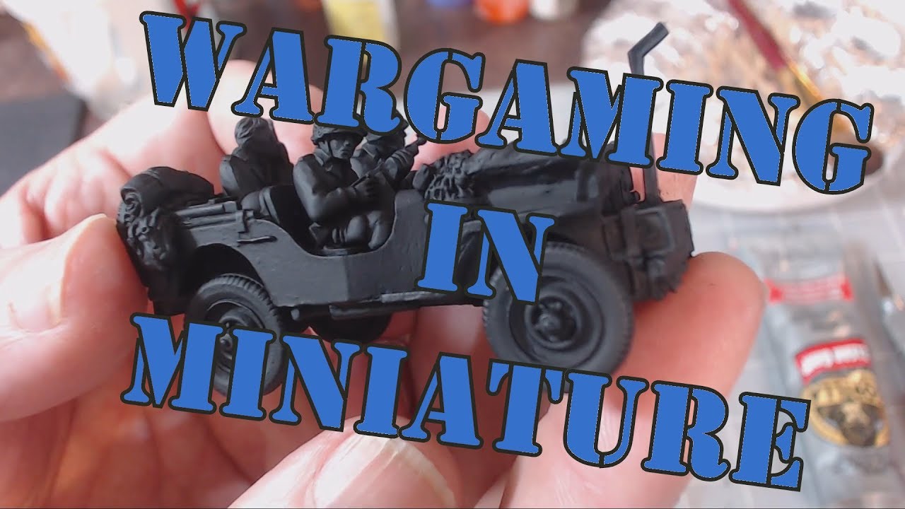 Wargaming in Miniature☻Bolt Action☻US Airborne Jeep